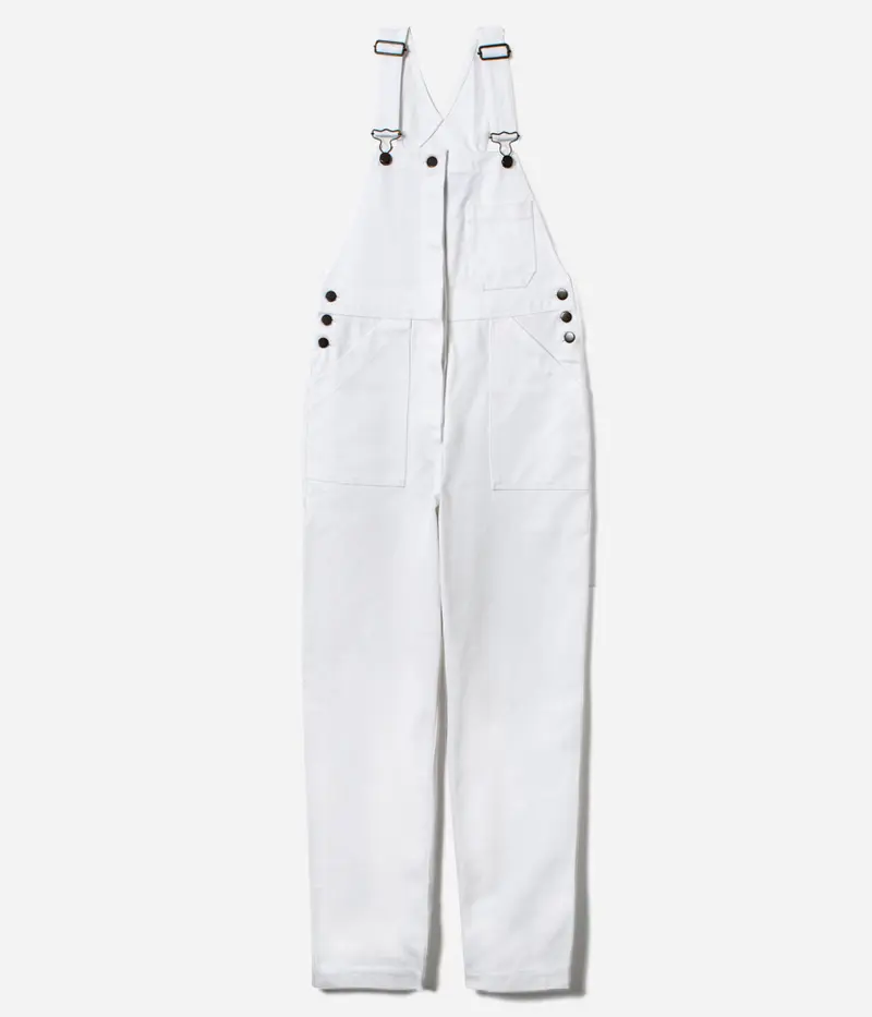 La salopette femme «Billie» Twill Blanc