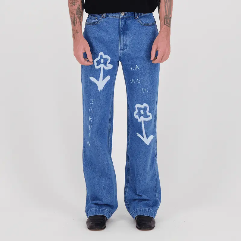 La Vue du jardin - Denim
