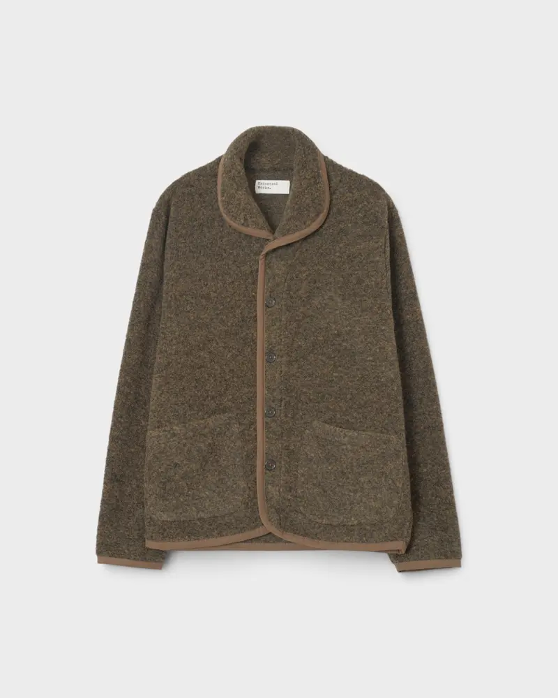 Lancaster Jacket Bouclet Fleece Brown
