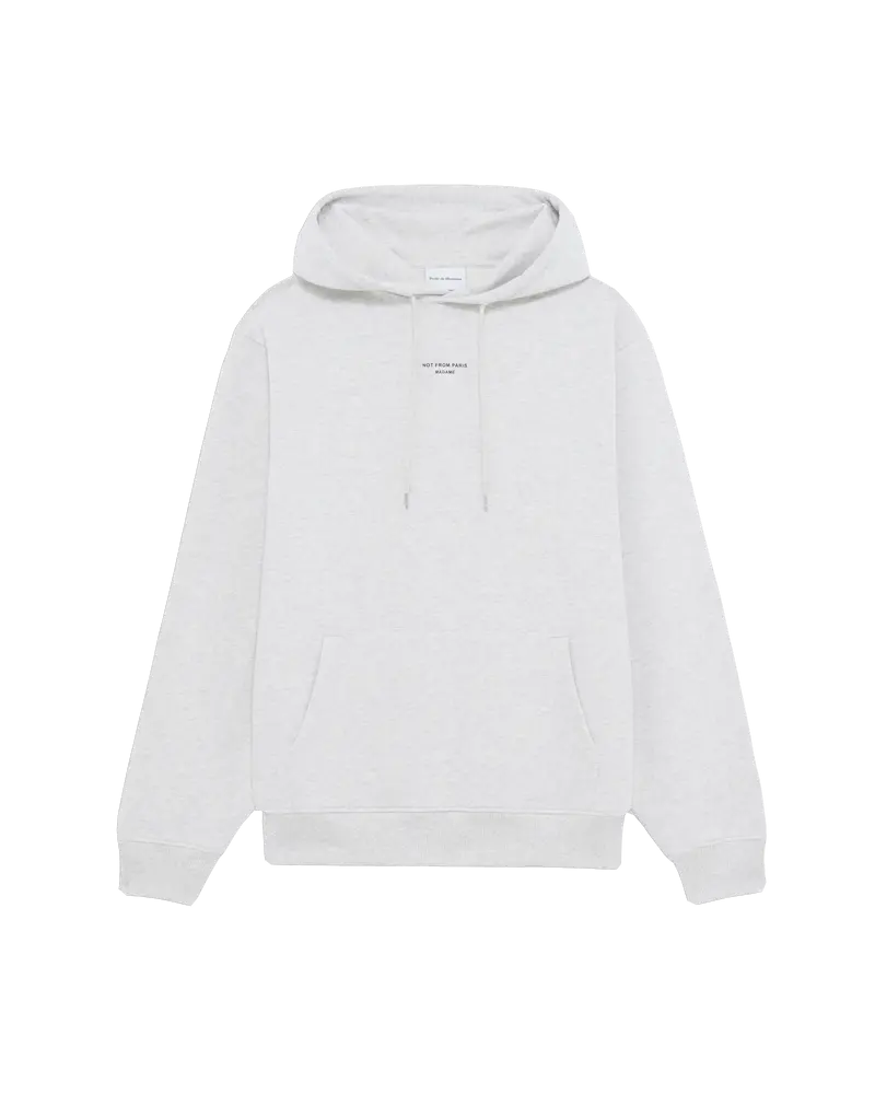 Le Hoodie Slogan Classique