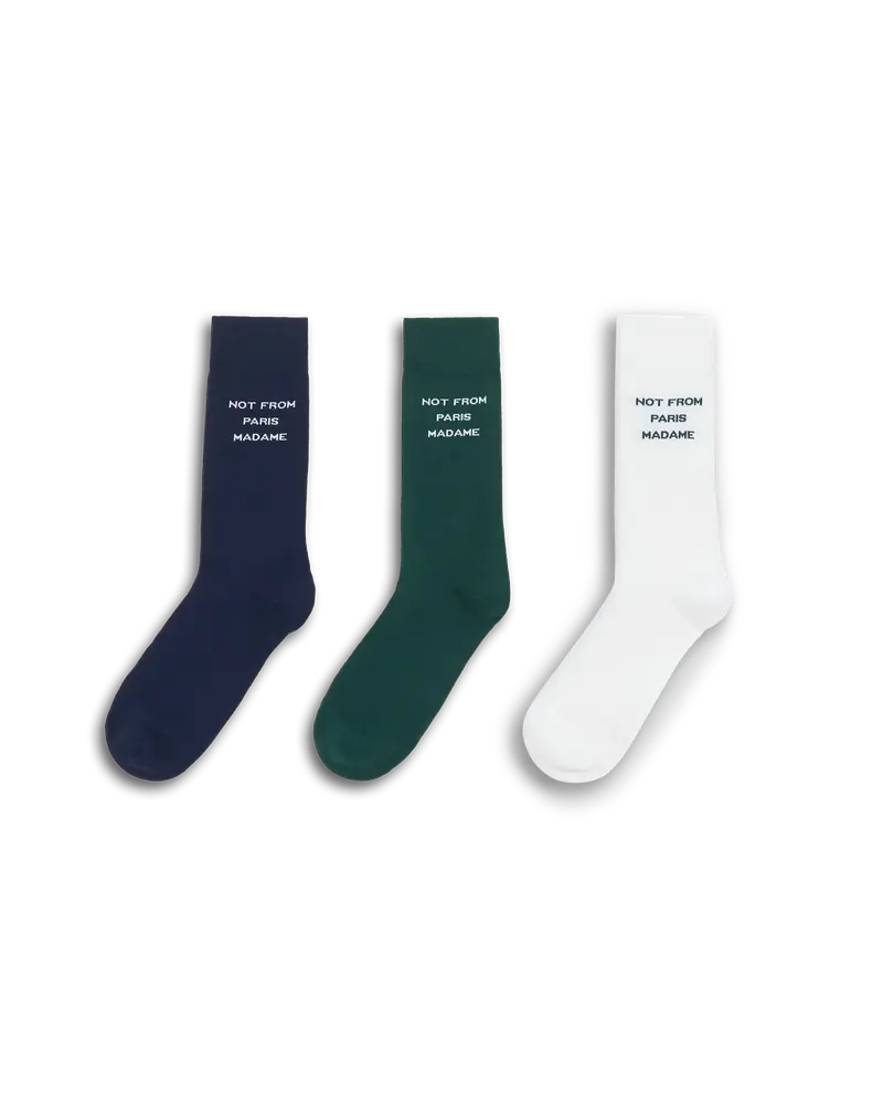 Le Pack de Chaussettes Slogan