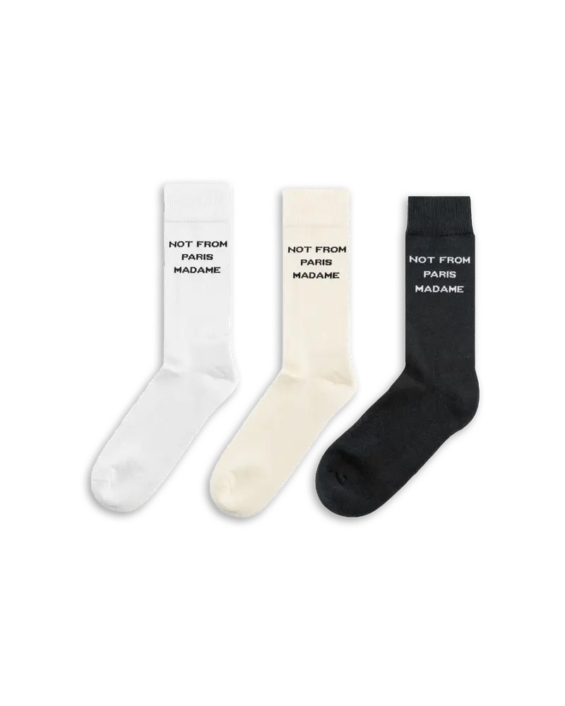 Le Pack de Chaussettes Slogan