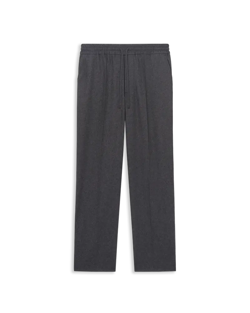 Le Pantalon Élastiqué Flanelle