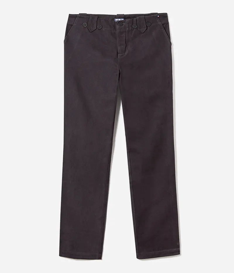Le pantalon « Pant 001 » canvas Marine