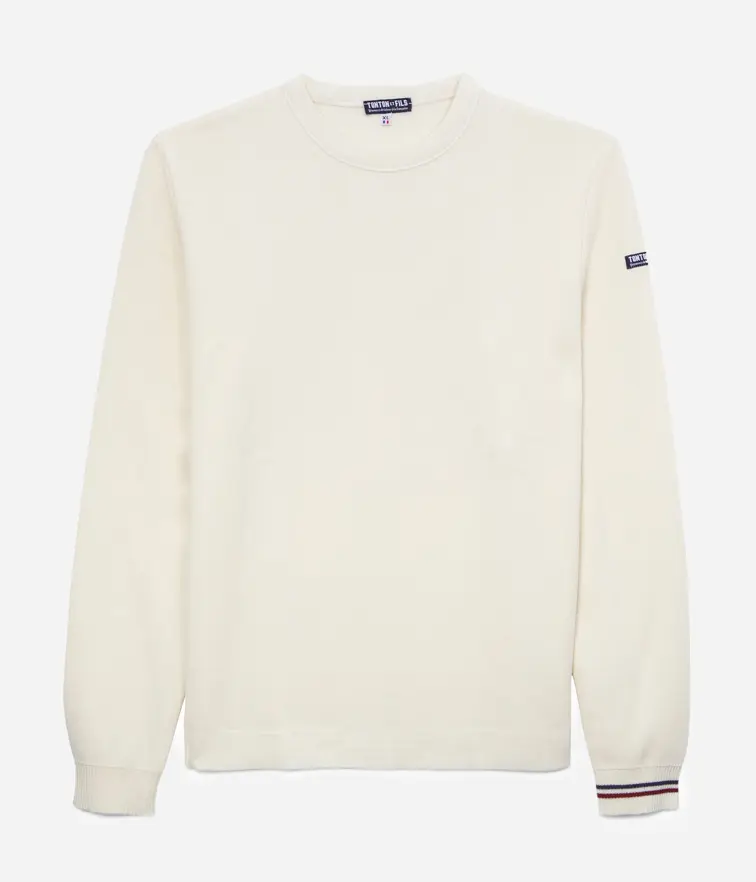 Le pull «Cape Cod» écru