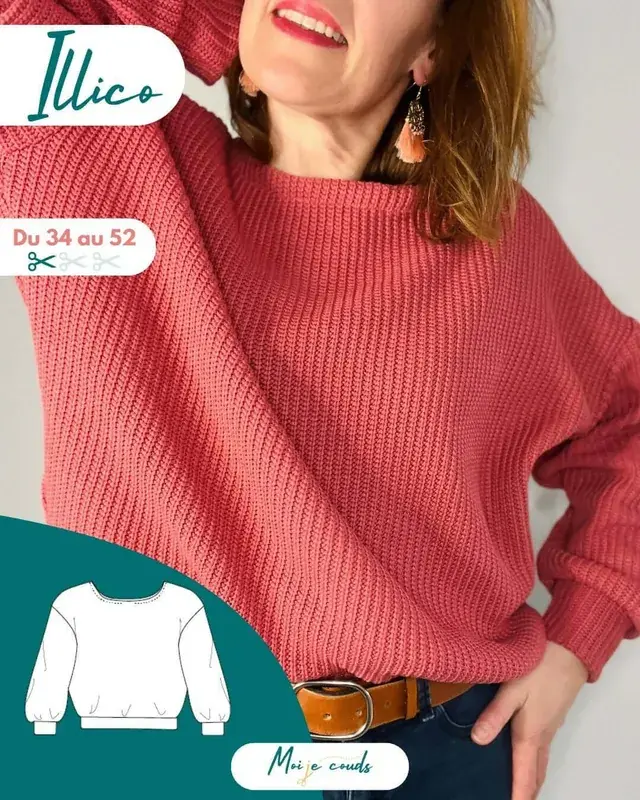 Le Pull Illico du 34 au 52