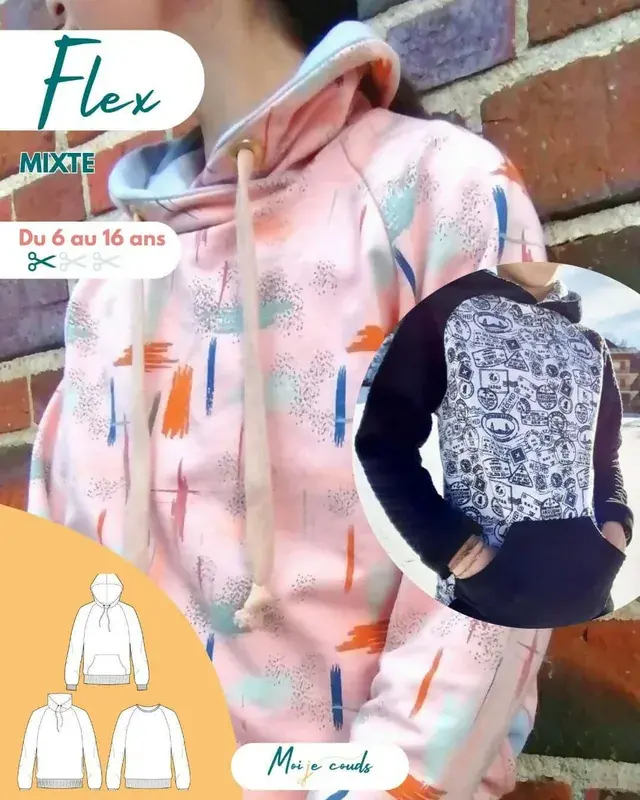 Le SWEAT FLEX du 6 au 16 ans