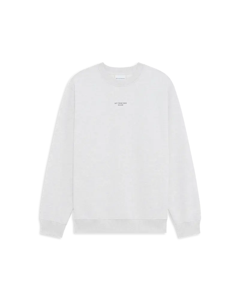 Le Sweatshirt Slogan Classique