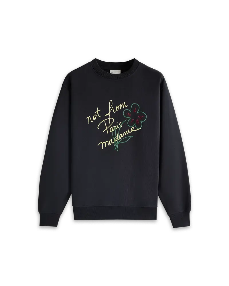 Le Sweatshirt Slogan Esquisse