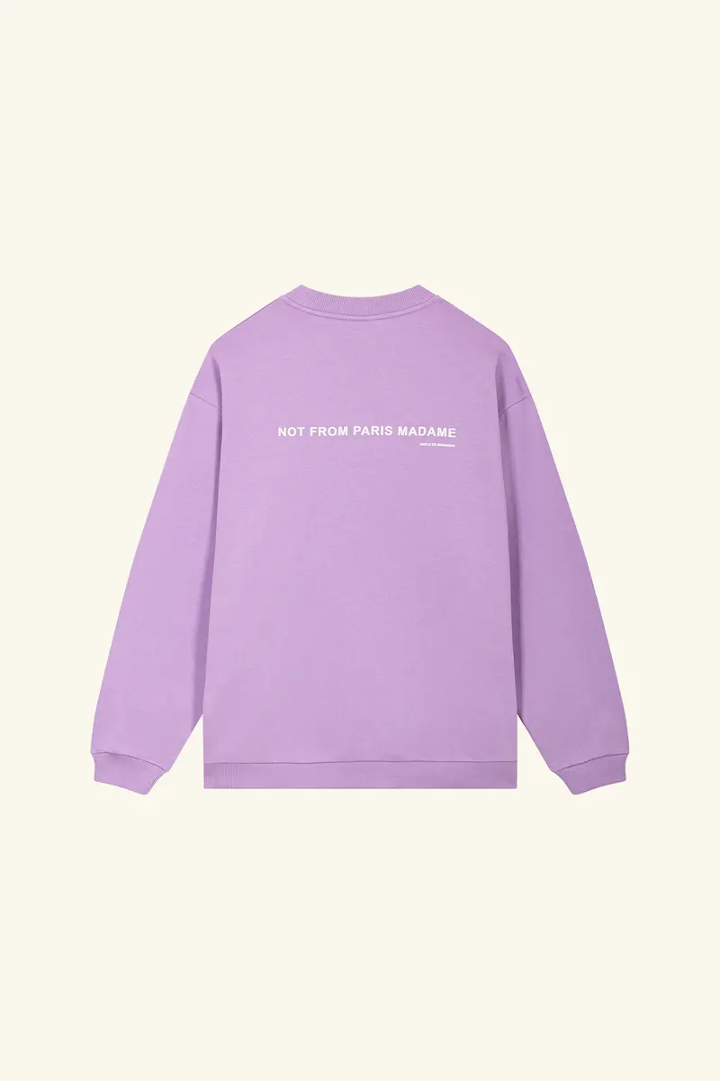 Le Sweatshirt Slogan Pocket
