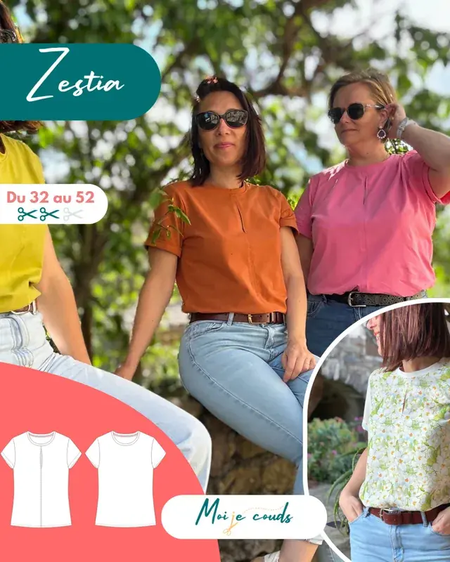 Le T-Shirt Femme Zestia du 32 au 52