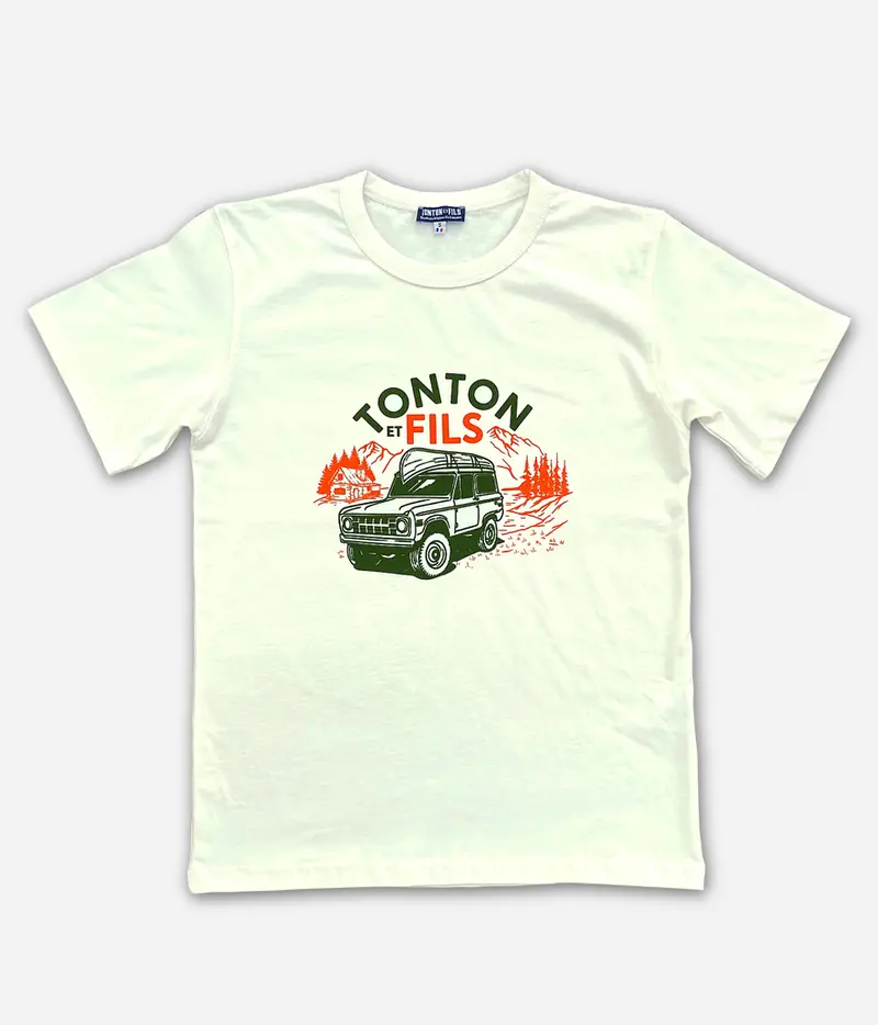 Le tee-shirt « Bronco » Écru