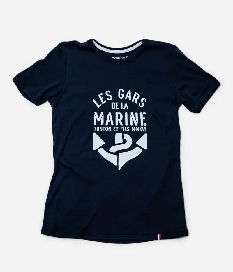 Le tee-shirt «Les Gars de la Marine»