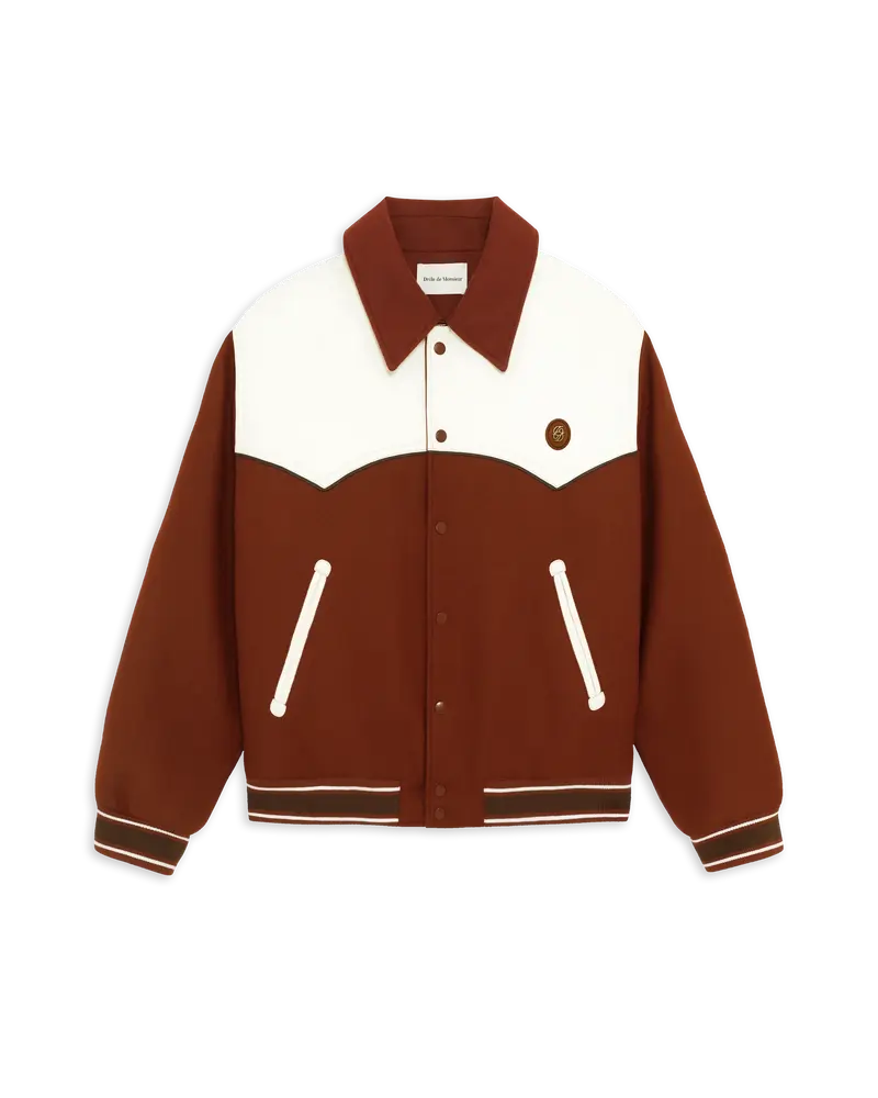 Leather Apply Bomber