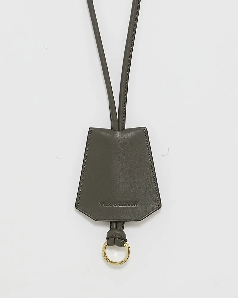 Leather keyring