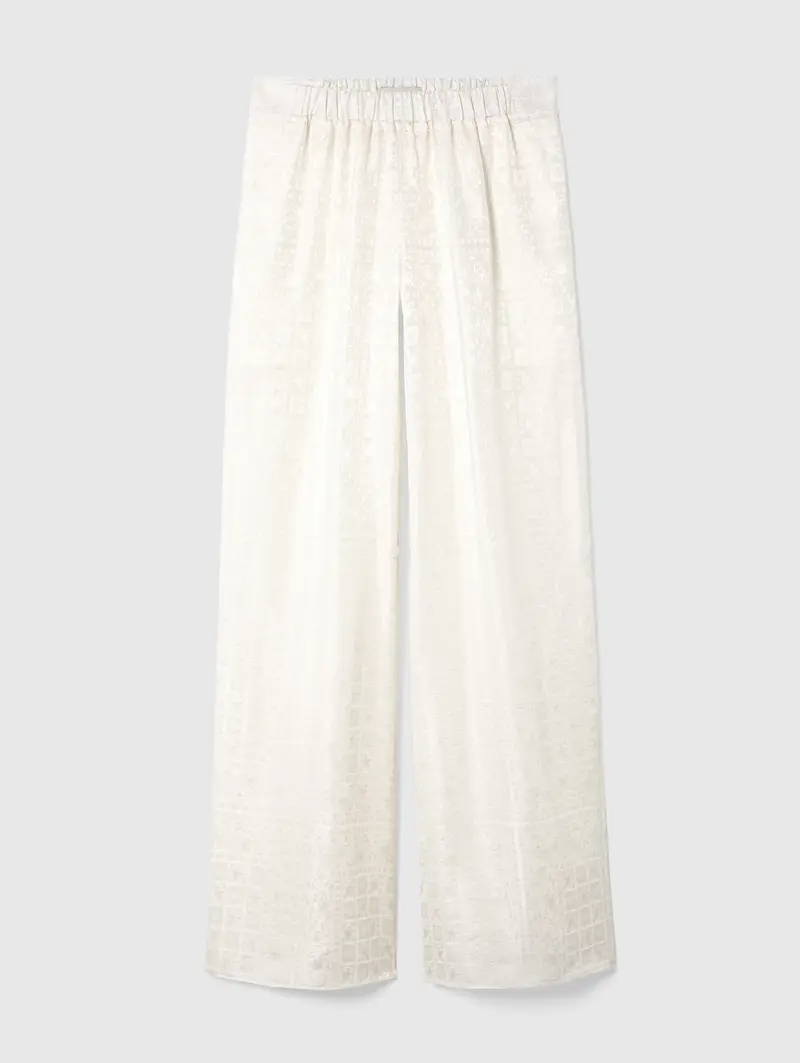 Liberowe Ivory Palazzo Trouser