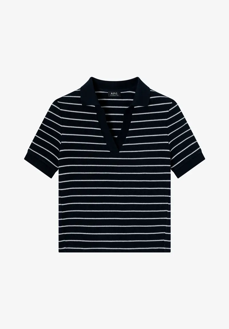Livia Crop-Poloshirt