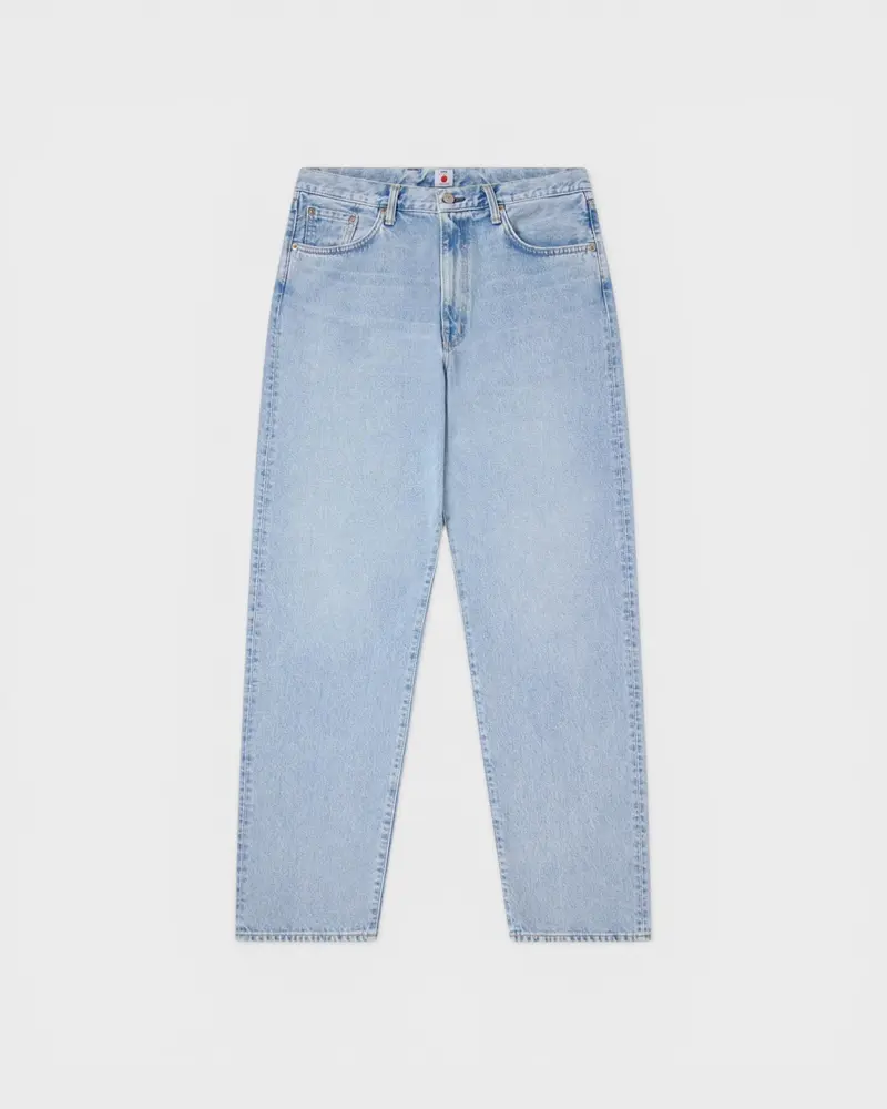 Loose Jeans Kaihara Blue Light Used