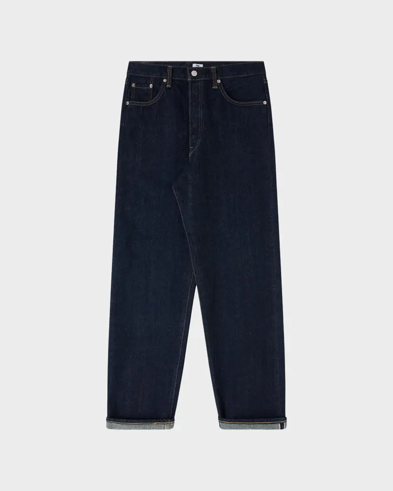 Loose Jeans Kurabo Red selvedge Blue Rinsed
