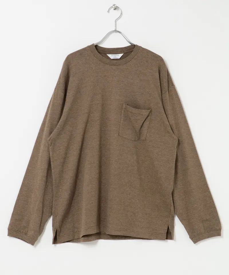 Loose Pocket Long Sleeve - Mocha