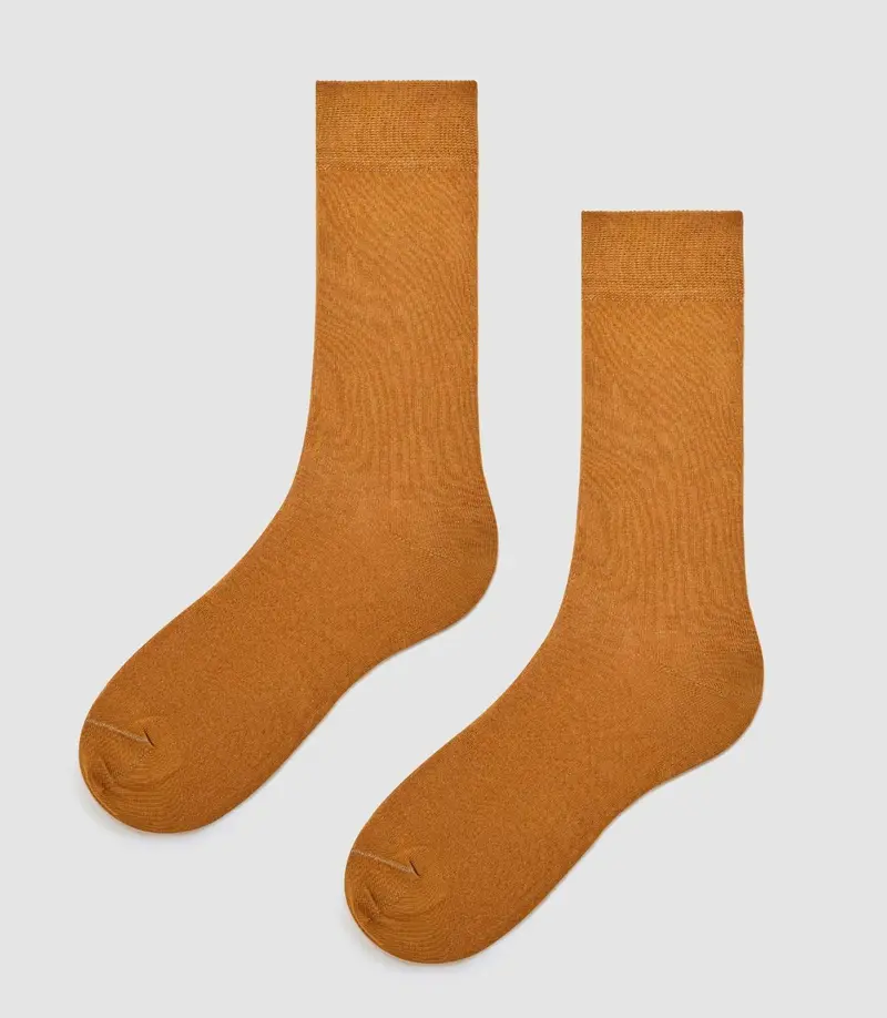 Lot de 2 chaussettes ocre ROCK