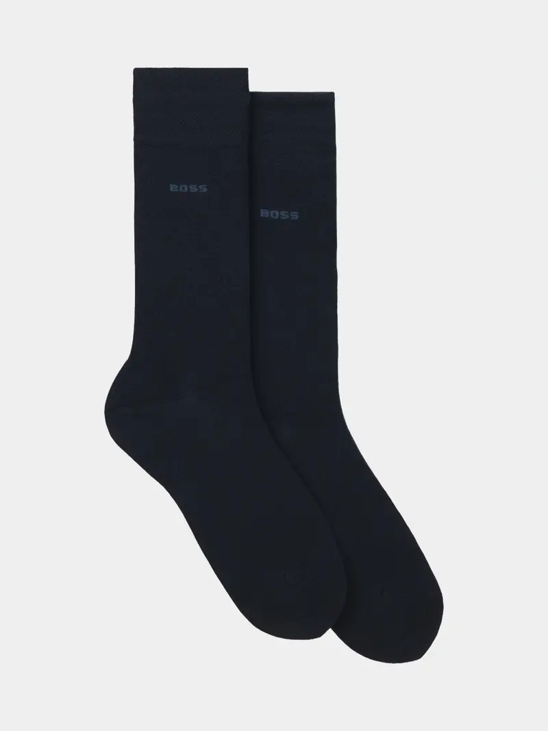 Lot de 2 paires de chaussettes BOSS marine en bambou