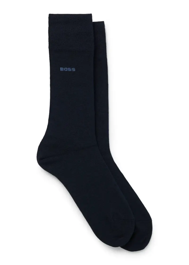 Lot de 2 paires de chaussettes BOSS marine