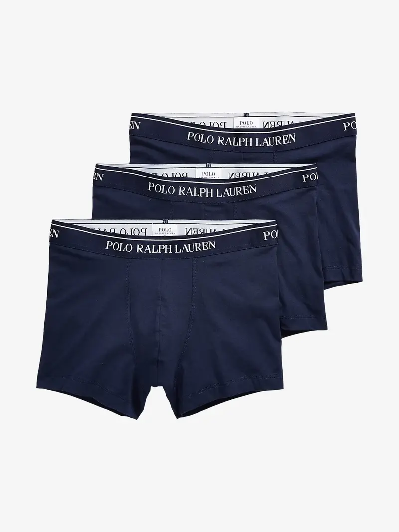 Lot de 3 boxers Ralph Lauren marine
