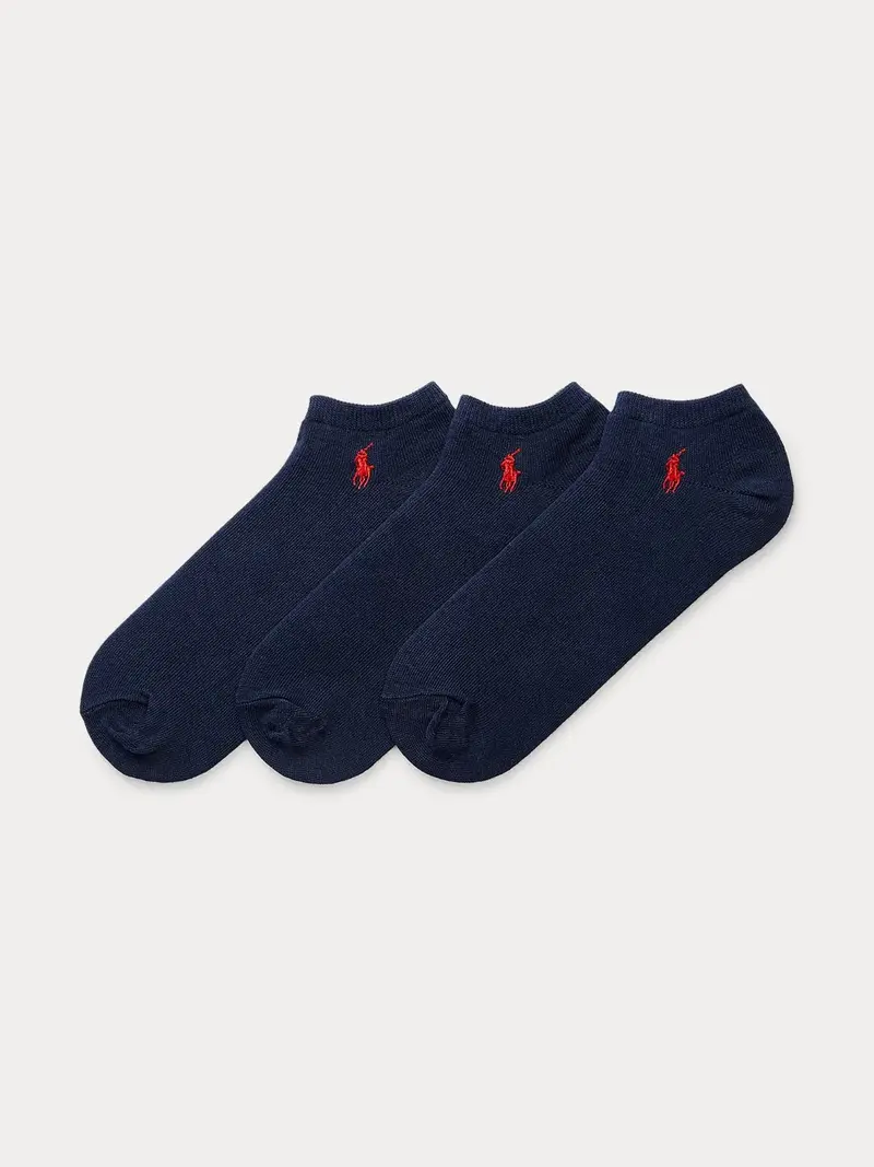 Lot de 3 paires de chaussettes Ralph Lauren marine