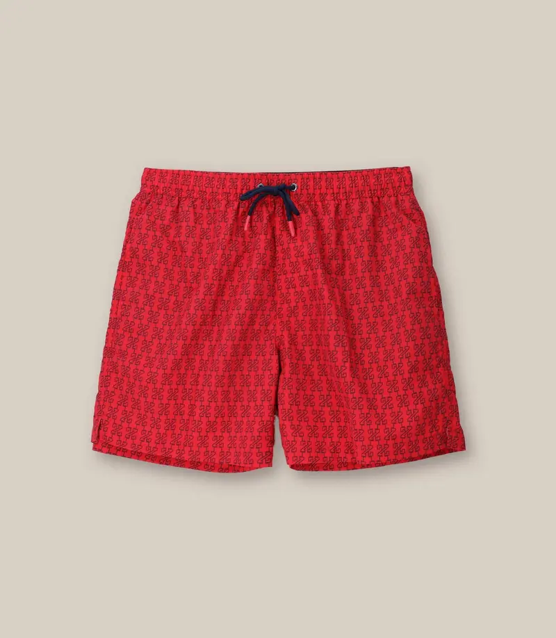 Maillot de bain dégradé rouge