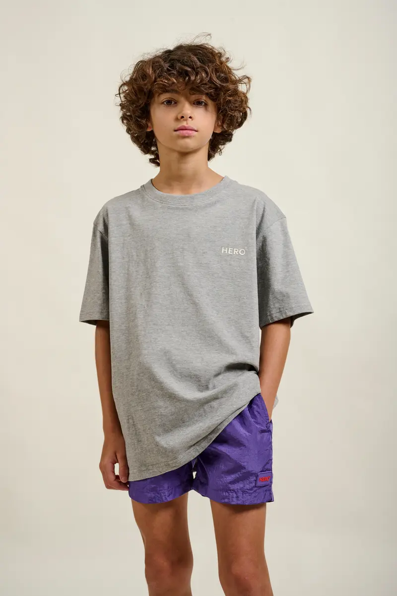 MAILLOT DE BAIN ISLAND SWIM KID - MAUVE