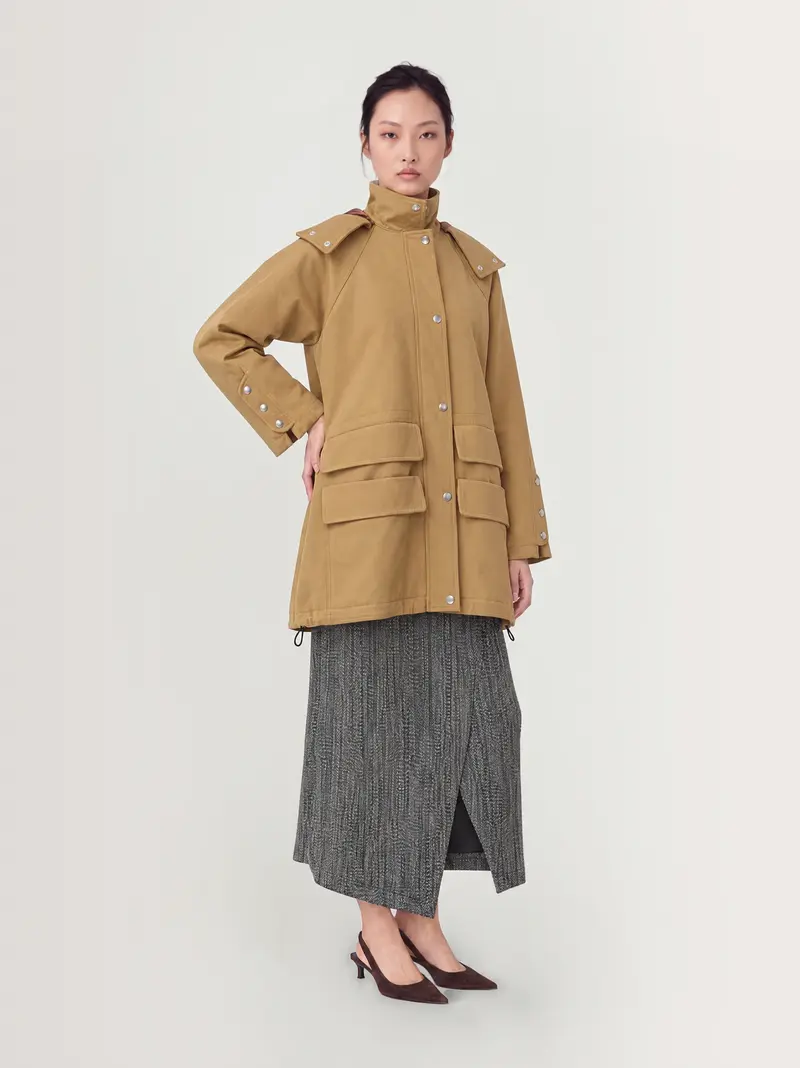 Manteau ANDERSON Biscuit