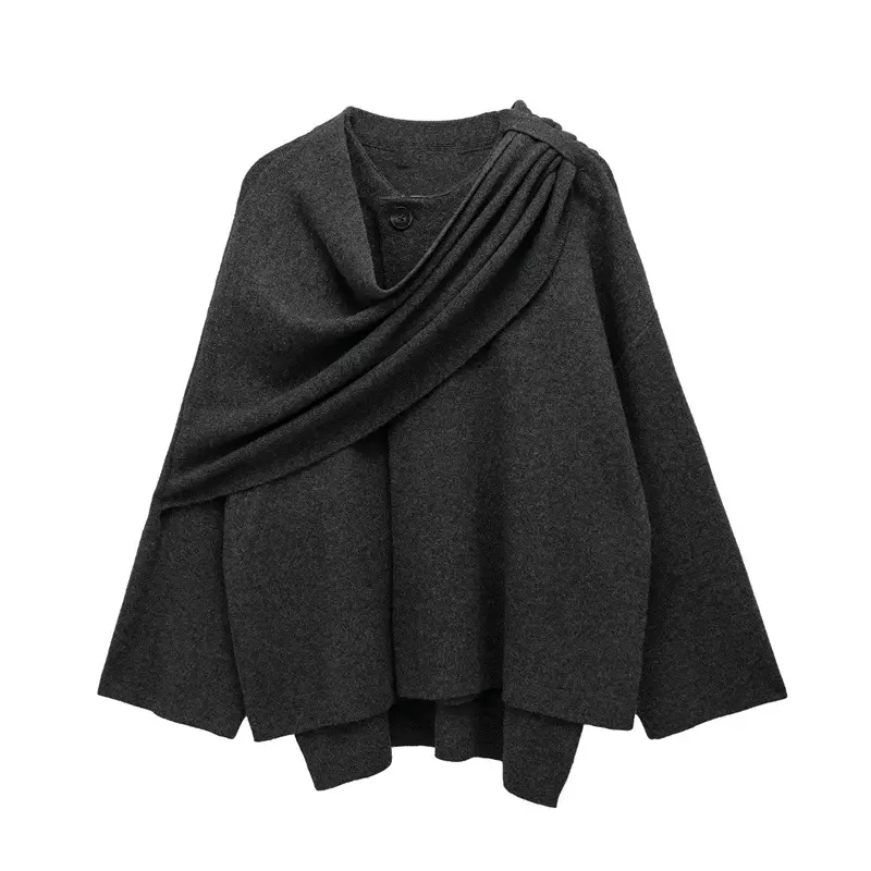 Manteau Court en Laine Femme Style Européen