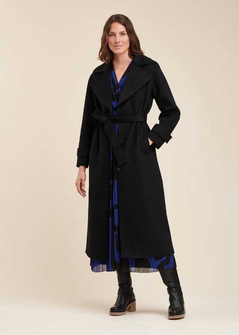 Manteau long 100% matière recyclée