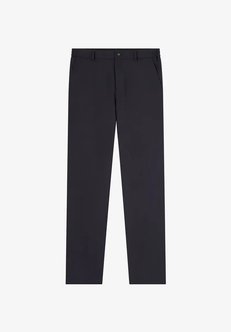 Marineblaue Hose aus Bio-Baumwolle