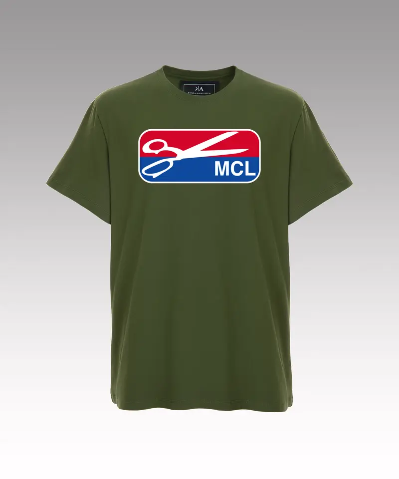 MCL KHAKI COTTON T-SHIRT