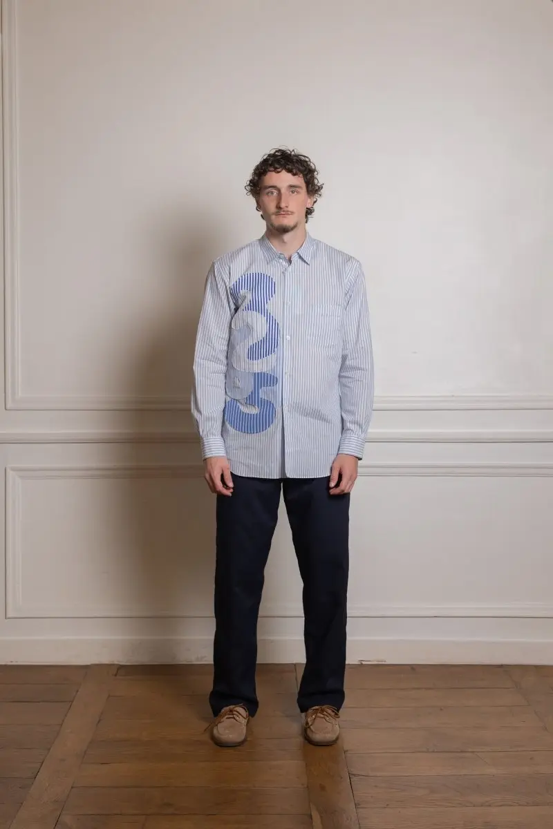 Men's Tapered Leg Trousers NAVY