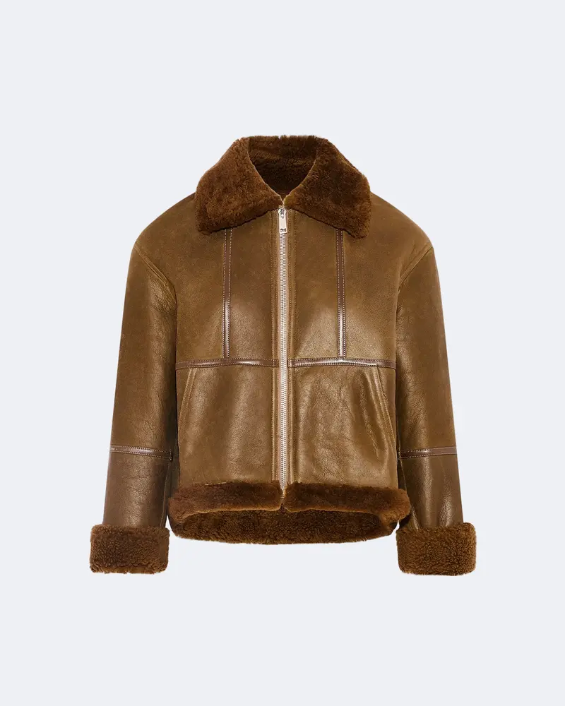 Merino bomber jacket