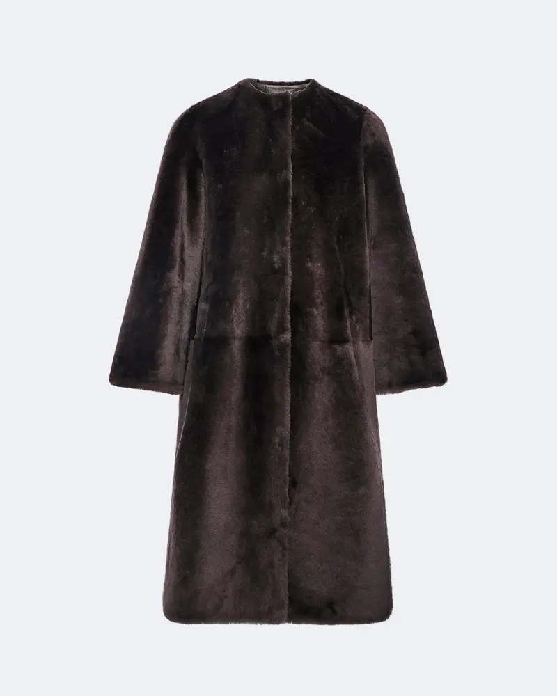 Merino shearling coat