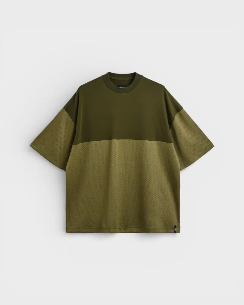 Mesh T-Shirt Olive
