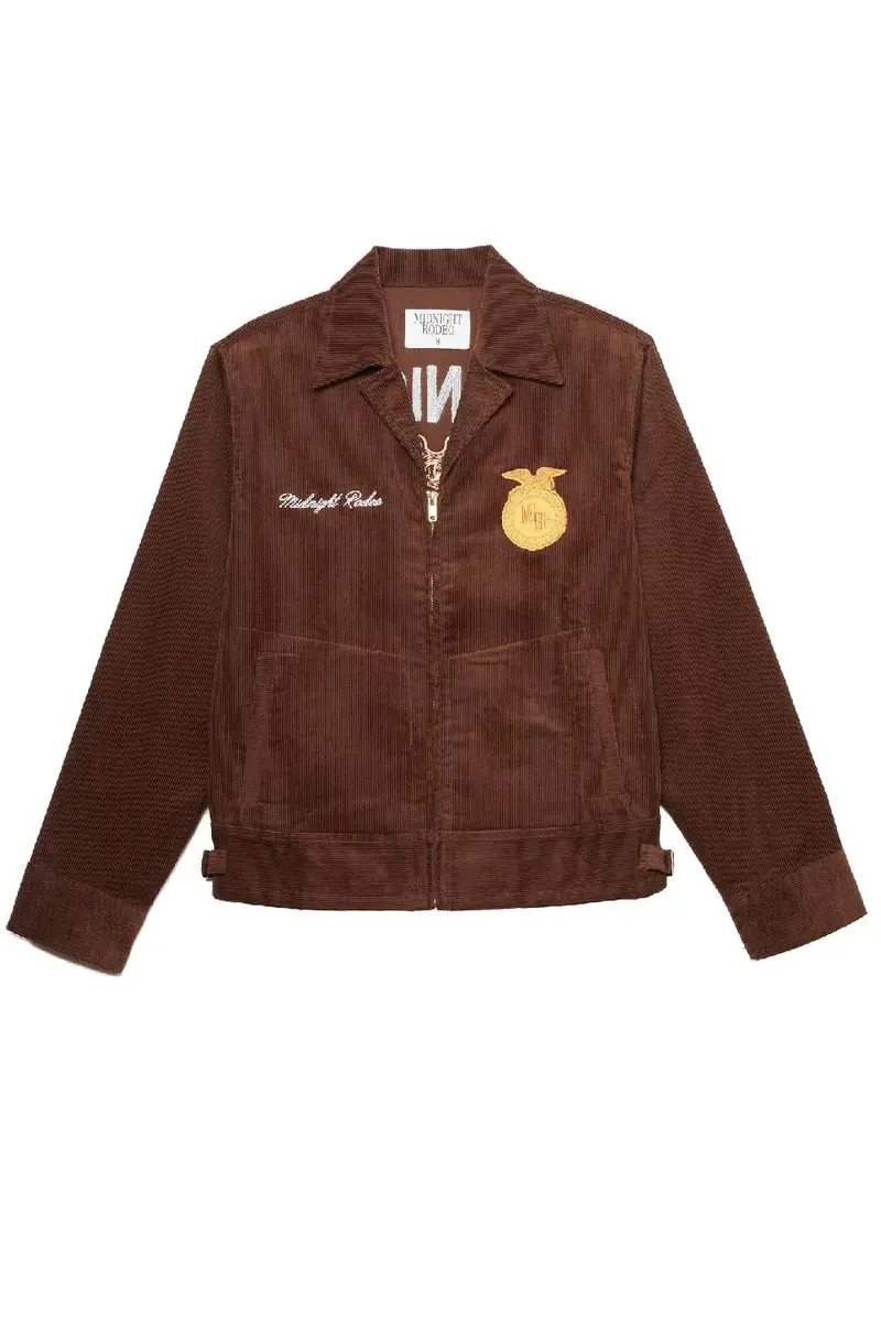 Midnight Rodeo Chainstitch Corduroy Jacket