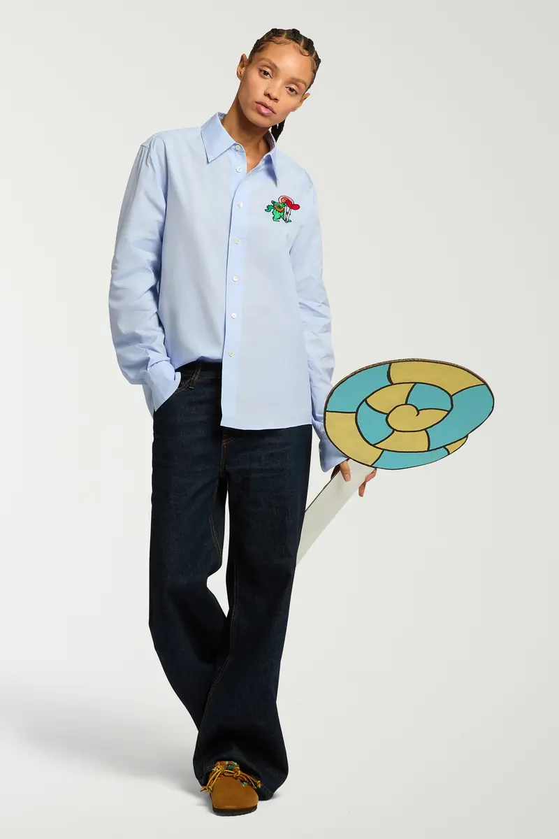 Mira Mikati Candyman Embroidered Classic Shirt