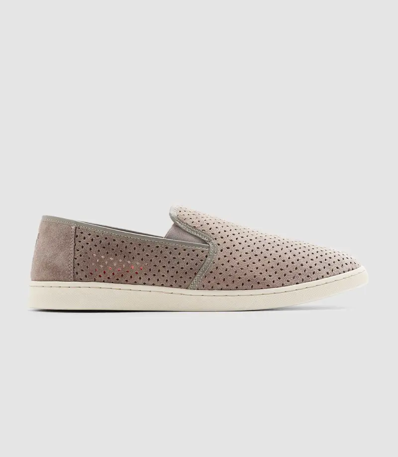 Mocassin fantaisie taupe "Eloi"