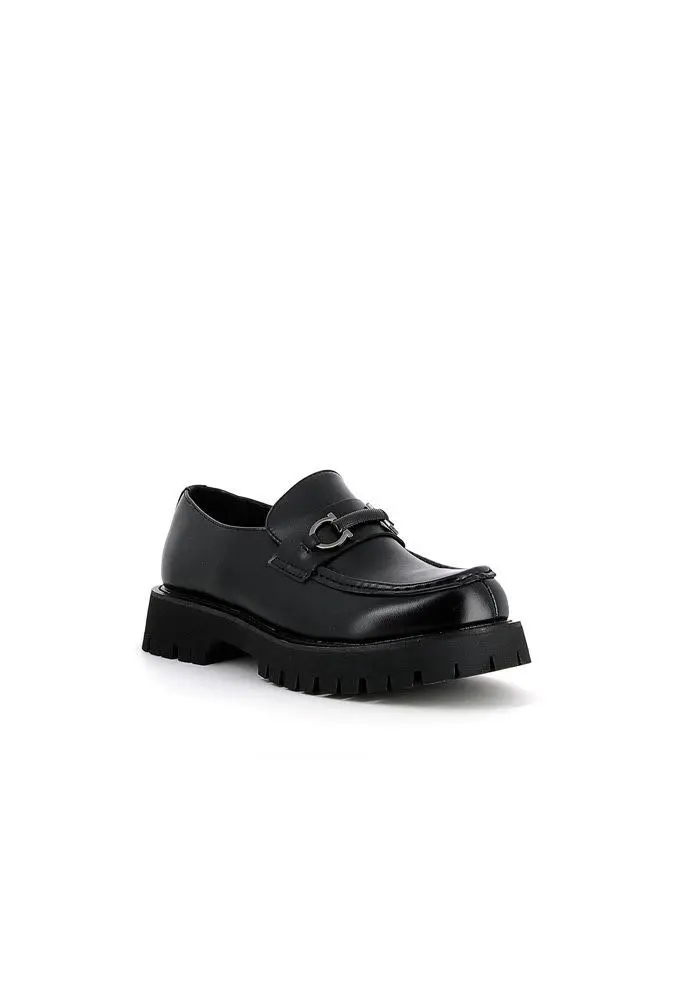 Mocassin homme chunky semelle crantée mors métallique