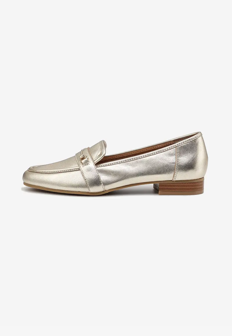 MOCASSINS NATH - PLATINE