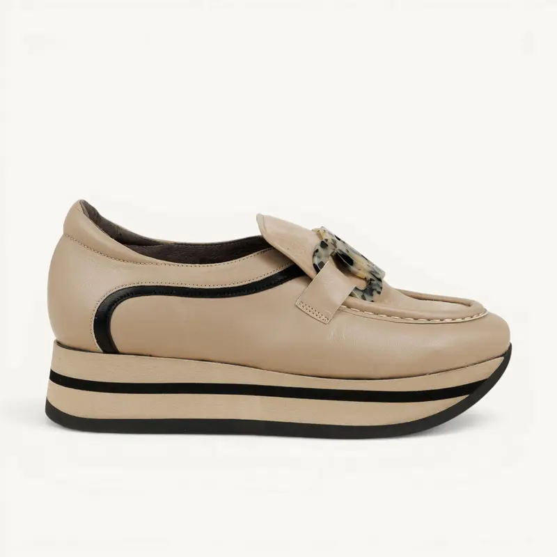 Mocassins SOFTZAZI 778110 SOFTWAVES Femme Beige