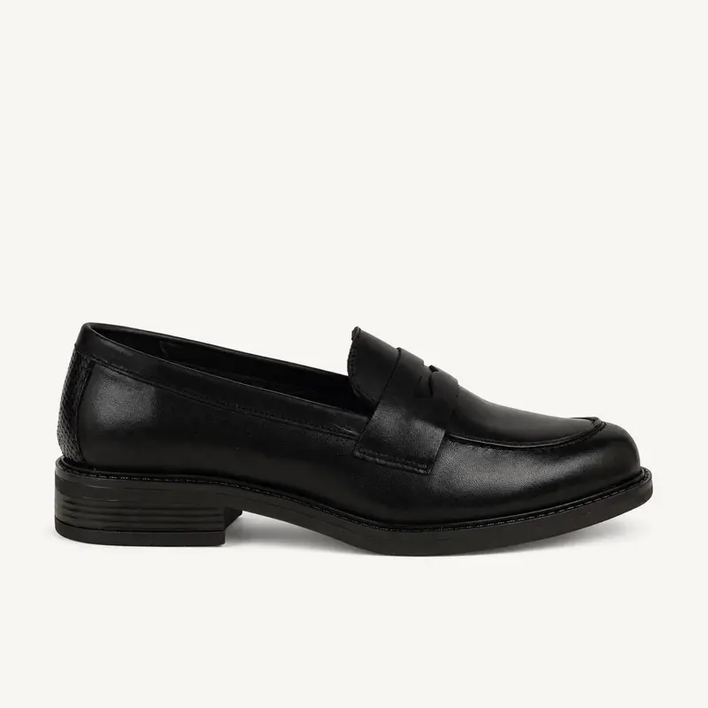 Mocassins WEDUL ENZO VERSINI Femme Noir