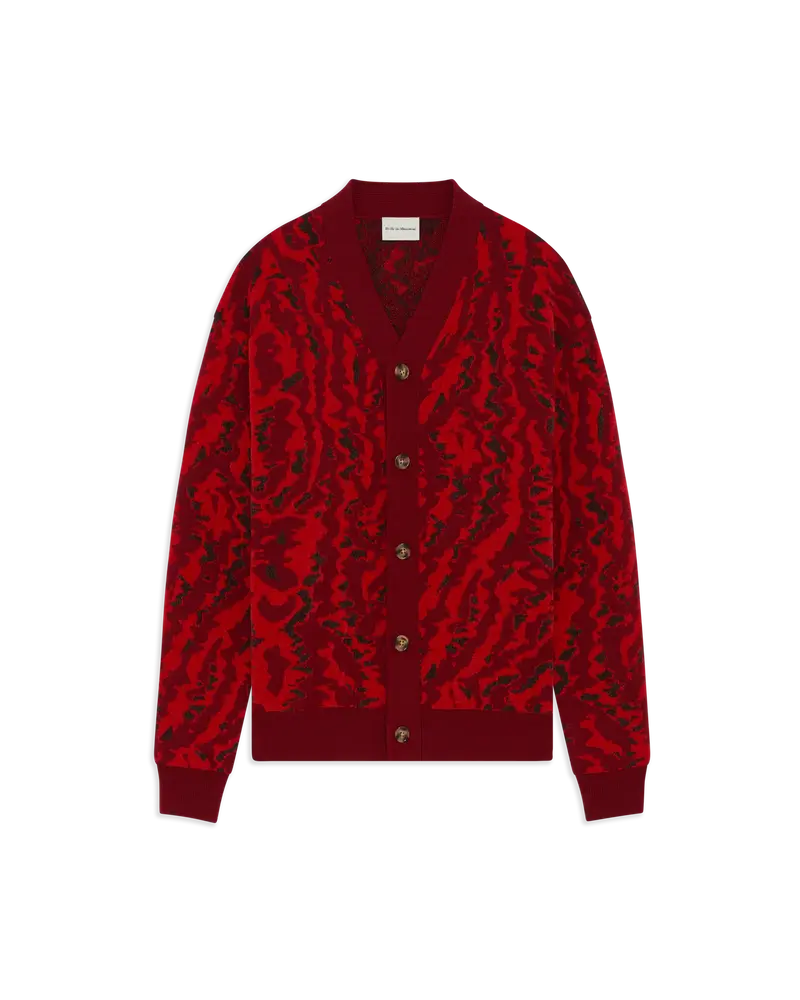 Moiré Cardigan
