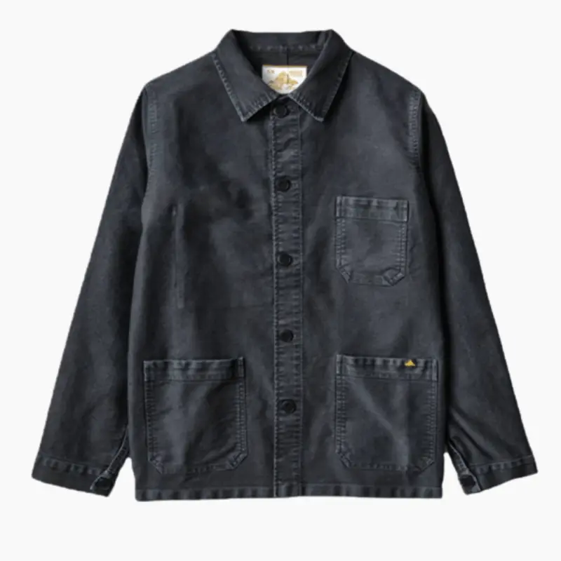 MOLESKIN VINTAGE WASHED WORK BLACK