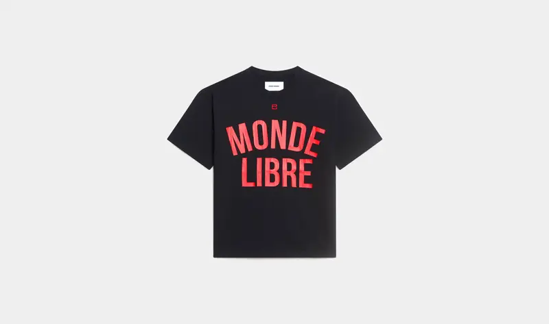 "MONDE LIBRE" TEE-SHIRT